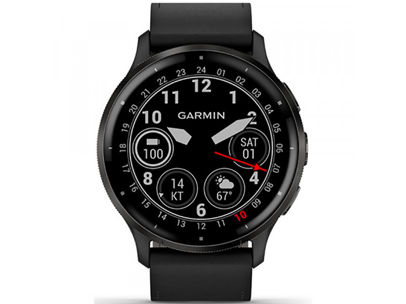 VENU 3 Black/Slate Leather GARMIN