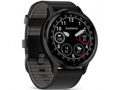 VENU 3 Black/Slate Leather GARMIN