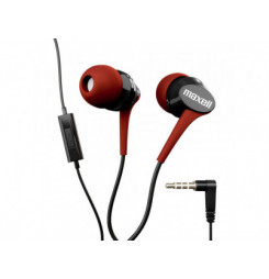 303994 FUSION EARPHONES ROSSO MAXELL
