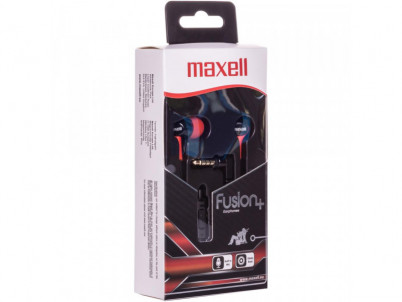 303994 FUSION EARPHONES ROSSO MAXELL