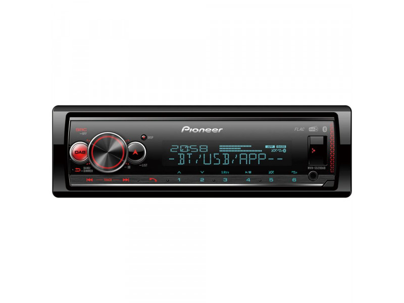 MVH-S520DAB autorádio s BT Pioneer