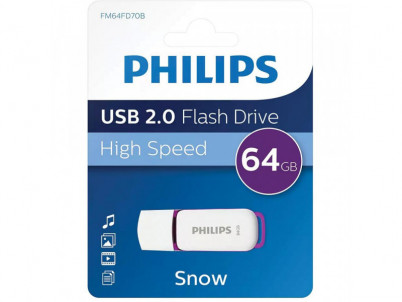 FM64FD70B/0 USB 2.0 64GB Snow PHILIPS