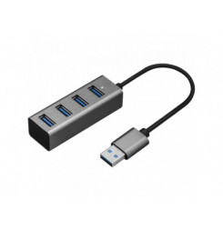 YHB 4300 Kovový Hub 4xUSB 3.0 YENKEE