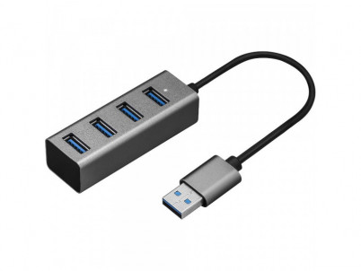 YHB 4300 Kovový Hub 4xUSB 3.0 YENKEE