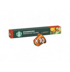 NESPRESSO BREAKFAST BLEND 10KS STARBUCKS