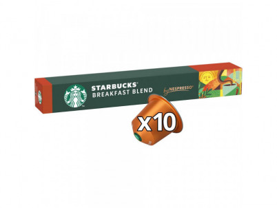 NESPRESSO BREAKFAST BLEND 10KS STARBUCKS