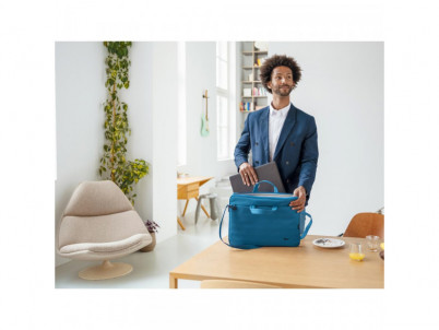 BOLOGNA Laptop bag 16'' eco blue TRUST