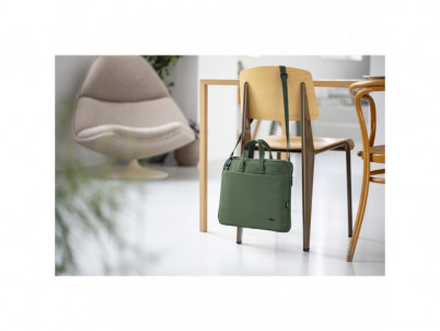 BOLOGNA Laptop bag 16'' eco green TRUST