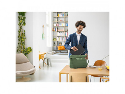 BOLOGNA Laptop bag 16'' eco green TRUST