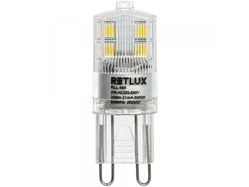 RLL 468 G9 2W LED mini WW RETLUX