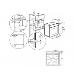 EOD3H70X rúra vstavaná ELECTROLUX