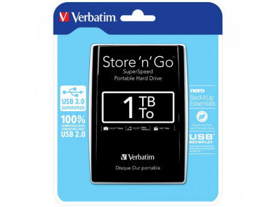 53023 Store'n'Go USB3.0 1TB HDD VERBATIM