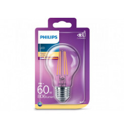 LED Filament 60W E27 WW A60CL ND PHILIPS