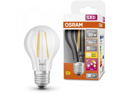 LED STAR+ CLASSIC A60 7W/827 E27 OSRAM