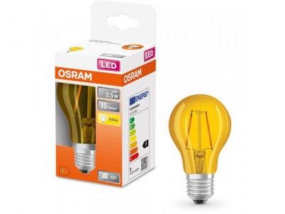 LED STAR CLASSIC A Yellow 2,5W/622 E27