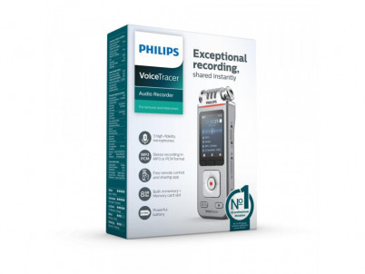 DVT4110 diktafón 8GB PHILIPS