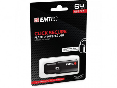 B120 USB3.2 64GB Click Secure EMTEC