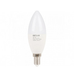 RLL 627 C37 E14 candle 6W CW D RETLUX