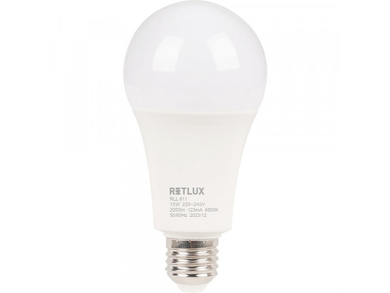 RLL 611 A70 E27 bulb 15W DL D RETLUX