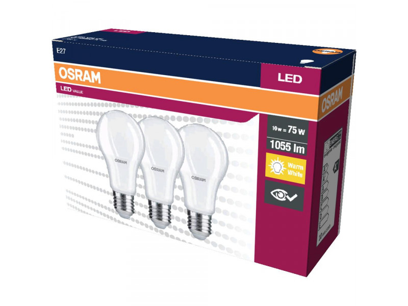 LED Cla. A 75 10 W/2700 K E27 OSRAM