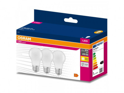 LED Cla. A 40 4.9 W/3000 K E27 OSRAM