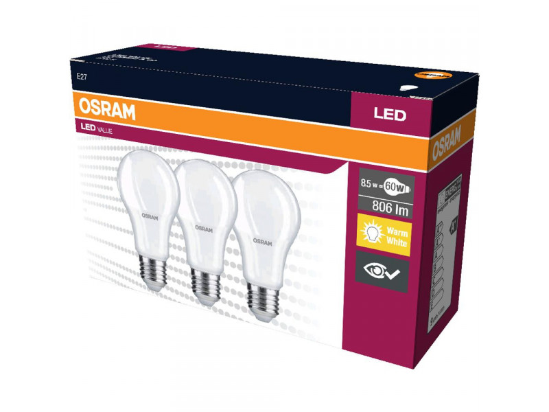 LED Cla. A 60 8.5 W/2700 K E27 OSRAM