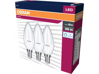 LED Cla. B 60 7 W/6500 K E14 OSRAM