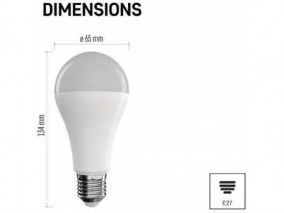 GOSMART LED A65 14W E27 WIFI RGBCCT EMOS