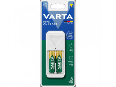 Mini Charger nab. + 2xAA 2100 mAh VARTA