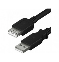 YCU 014 BK USB A M/F Prodluž.kab. YENKEE