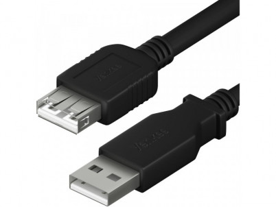 YCU 014 BK USB A M/F Prodluž.kab. YENKEE