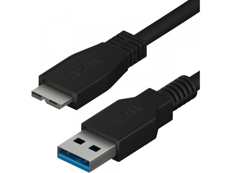 YCU 011 BK USB A 3.0/Micro B 1,5m YENKEE