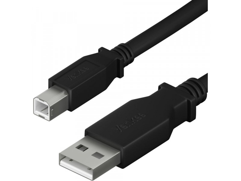 YCU 015 BK USB A/B Tiskárna 1,5m YENKEE