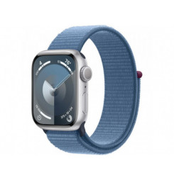 Watch S9 41 Silver Al WBlue SB SL APPLE