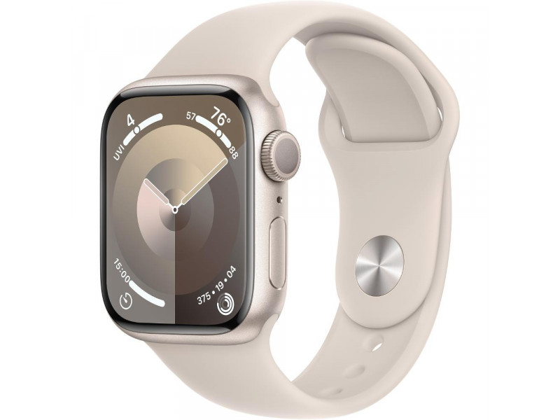 Watch S9 41 Starlight Al SportB SM APPLE