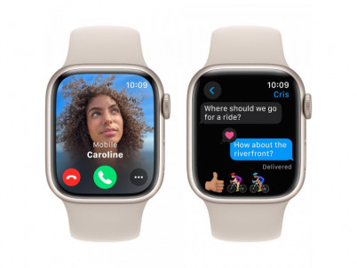 Watch S9 41 Starlight Al SportB SM APPLE