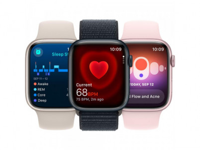 Watch S9 41 Starlight Al SportB SM APPLE