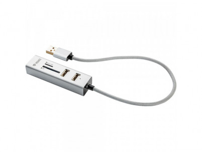 YHC 101SR USB COMBO HUB+čítačka   YENKEE