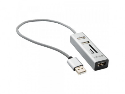 YHC 101SR USB COMBO HUB+čítačka   YENKEE