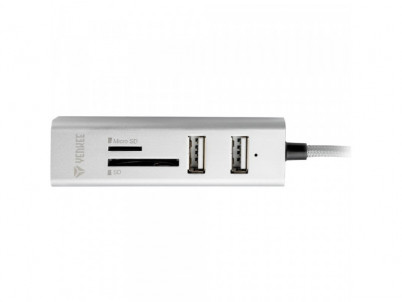 YHC 101SR USB COMBO HUB+čítačka   YENKEE