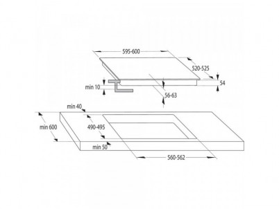 IT 640BX indukčná varná doska GORENJE