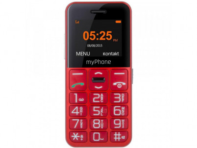 HALO EASY senior Red myPhone