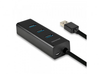 HUE-S2BL HUB USB-A 1.2m 4x USB 3.0