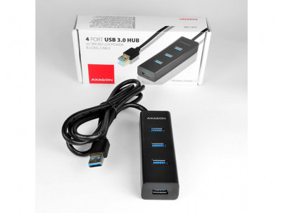 HUE-S2BL HUB USB-A 1.2m 4x USB 3.0