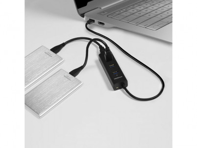 HUE-S2B HUB 4xUSB 3.0 CHARGING USB-A