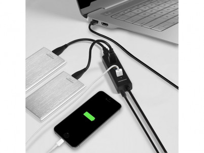 HUE-S2BP 4x HUB USB 3.0 CHARGING USB-A