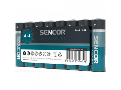 SBA LR6 8S AA Alk SENCOR