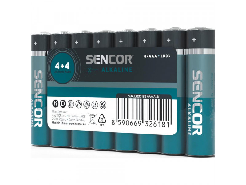 SBA LR03 8S AAA Alk SENCOR