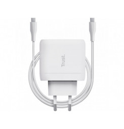 Charger 65W Maxo USB-C 2m white TRUST