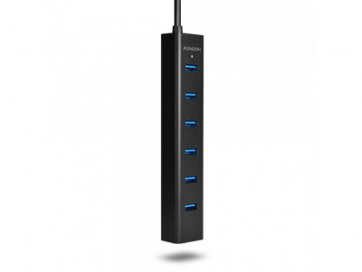 HUE-SA7BP HUB 4x USB 3.0 ALU CHARGING